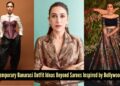 Banarasi outfit ideas beyond sarees inspired by Bollywood celebrities
