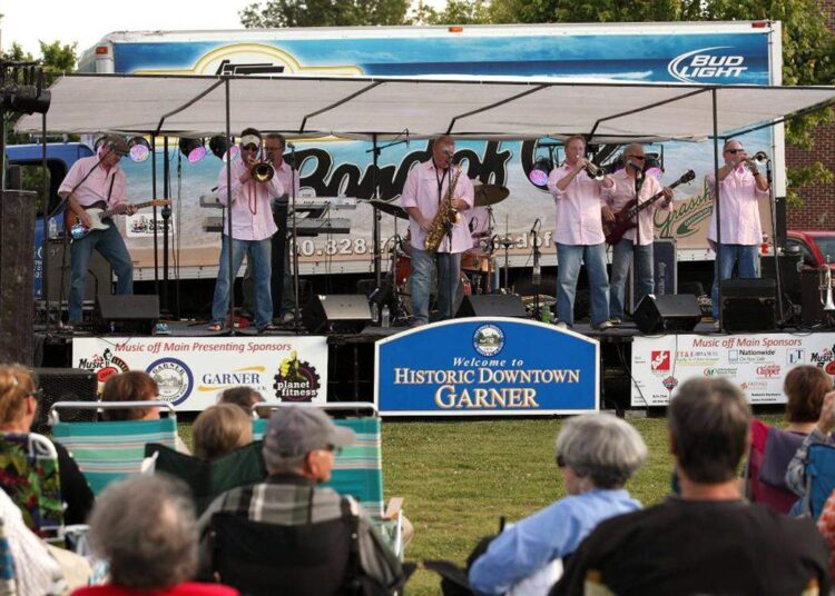 Band of Oz performs at Music off Main in Garner in May 2012.