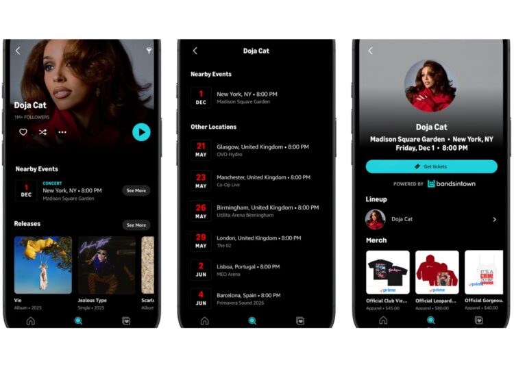 Bandsintown inks its latest DSP deal – with Amazon Music