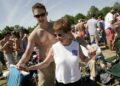 In this 2006 photo from The News & Observer archive, Patsy O'Neal from Raleigh, dances with Chip Thomas from Roxboro, during the Triangle Beach Music Festival at Bryan Farms in Garner, NC.