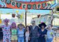 Participants at the 2025 Sunnyland Garden Party beer festival at Otherlands Beer, at 2121 Humboldt St. in Bellingham, Wash.
