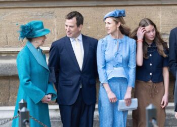 Royal Family attend Easter Service at Windsor Castle, UK - 05 Apr 2026