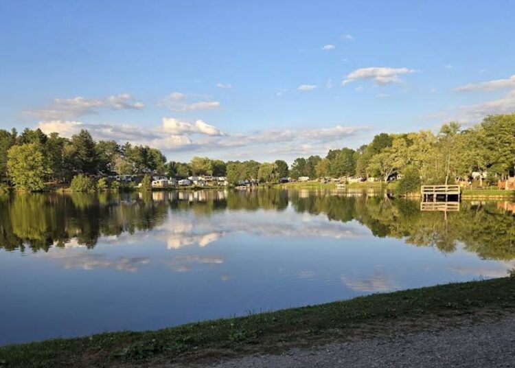 Between Akron And Pittsburgh Is Ohio's Vibrant Campground With Lake Fun And Kid-Friendly Entertainment