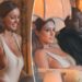 Bianca Censori spills out of bodysuit during date night with Kanye West