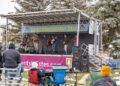 Festivalgoers check out a band at the 2025 Bigfoot Days Festival in downtown Estes Park. (Courtesy Town of Estes Park)