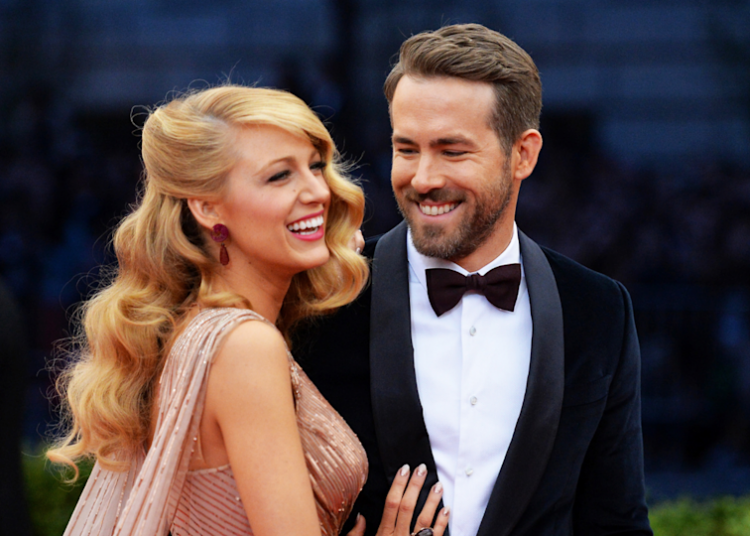 Blake Lively and Ryan Reynolds.