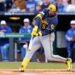 Brewers' Garrett Mitchell bids for encore in finale vs. Royals - Field Level Media - Professional sports content solutions
