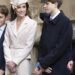 The Princess of Wales and James, Earl of Wessex, attend the 2026 Easter Matins Service at St George's Chapel on April 5, 2026