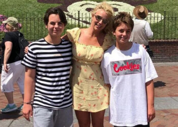 Britney Spears with sons Preston and JaydenCredit: Britney Spears/Instagram