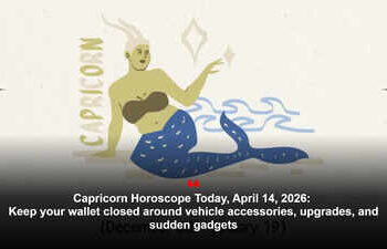 Capricorn Horoscope Today, April 14, 2026: Keep your wallet closed around vehicle accessories, upgrades, and sudden gadgets