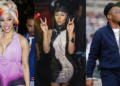 (L-R) Cardi B, Mariah the Scientist and T.I.