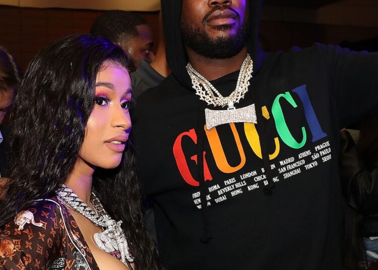Cardi B Invites Nicki Minaj’s Ex Meek Mill on Stage at Concert
