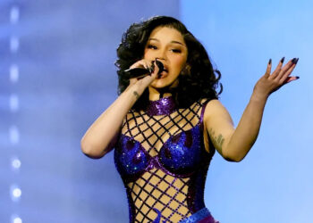 NEW YORK, NEW YORK - MARCH 25: (Exclusive Coverage) Cardi B performs during her "Little Miss Drama" tour at Madison Square Garden on March 25, 2026 in New York City.