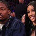 (L-R) Stefon Diggs and Cardi B.