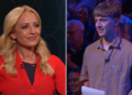 Carrie Bickmore confronted about ‘nude’ moment by her son on Glenn & Mick’s Celebrity Intervention.