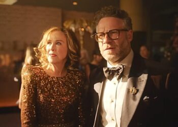 Catherine O'Hara and Seth Rogen on 'The Studio'Credit: Apple TV+