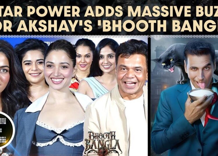 Celebrities light up Bhooth Bangla screening as Akshay Kumar film builds massive pre-release buzz