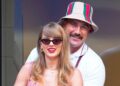 Taylor Swift and Travis KelceCredit: Gotham/GC Images