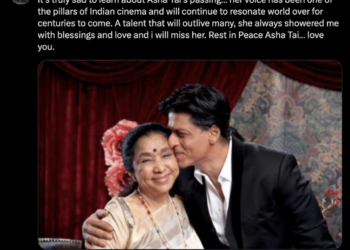 Celebs across India pay heartfelt tribute to Asha Bhosle