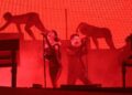 Nine Inch Noize performs at the Sahara stage during the Coachella Valley Music and Arts Festival.