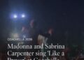 Coachella 2026: Sabrina Carpenter brings out Madonna to perform new song 'I Feel Free'