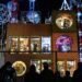 Festival goers observe 'hippos' at exhibit