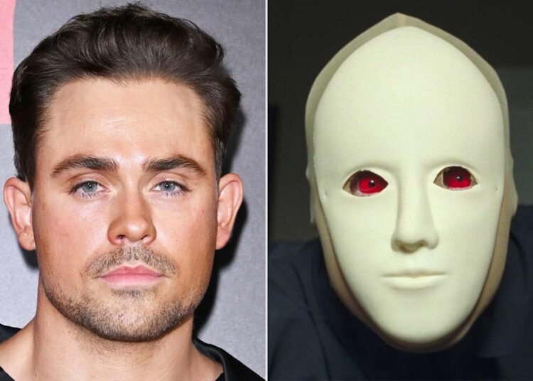 Dacre Montgomery; Dacre Montgomery in 'Faces of Death'Credit: Axelle/Bauer-Griffin/FilmMagic; Courtesy of Independent Film Company and Shudder