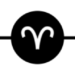 Aries glyph
