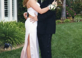 Danielle Fishel and Lance Bass at prom in 1999Credit: Courtesy Lance Bass