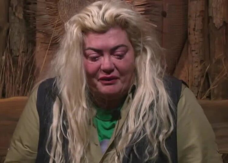 Collins, who quit the original series after three days because she struggled with the environment in Australia, said she was more ‘determined’ during this series (ITV)