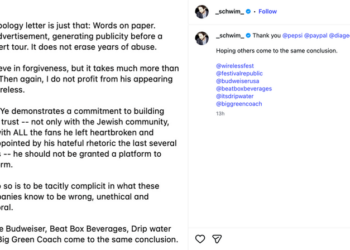 Actor David Schwimmer uses a post on Instagram to speak out against plans for Ye, formerly known as Kanye West, to headline the U.K.'s Wireless Festival this year. The festival's organizers have since announced that the event is canceled after it faced backlash from fans, politicians and sponsors over the announcement.