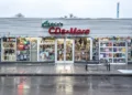 The storefront of Angelo's CDs and Vinyl