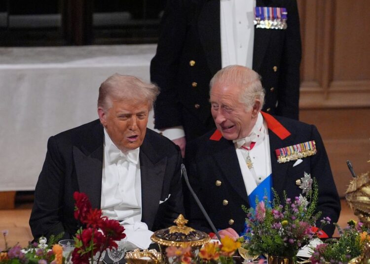 Donald Trump King Charles