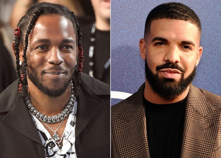 Drake and Kendrick Lamar