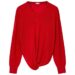 Draped Wool Sweater