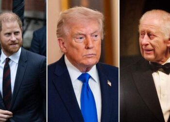 Trump is stepping in as peacemaker in Prince Harry and King Charles' ongoing royal family rift.MEGA