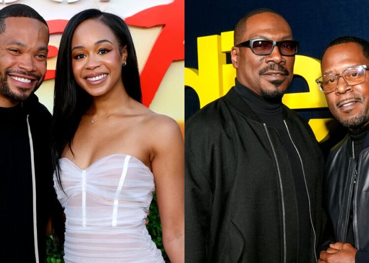 Eddie Murphy and Martin Lawrence are new grandpas to baby Ari Skye