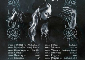 Eivør - 2027 European Tour poster