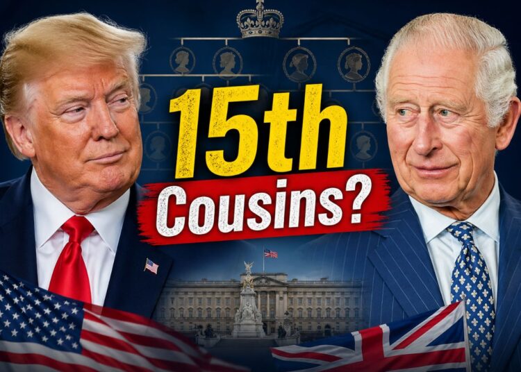 Donald Trump, King Charles III, distant cousins, Donald Trump and King Charles III Cousins, Donald Trump and King Charles III Connection, Fact Check, Common Ancestral Link, US President
