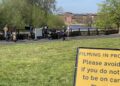 Film crews spotted filming Rose Drake by Worcester Cathedral