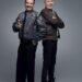 Turkish musicians Kenan Doğulu (L) and Murat Yeter pose together. (Photo courtesy of Hakan Uç)