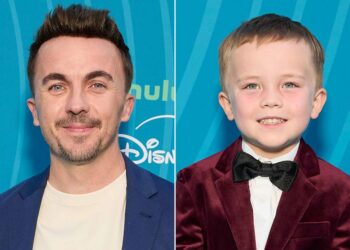 Frankie Muniz (left); his son Mauz Muniz (right)Credit: Disney/Stephanie Augello