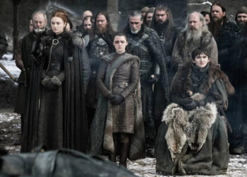 A scene from 'Game of Thrones' season 8, episode 4Credit: Helen Sloan/HBO