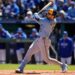 Garrett Mitchell homers, Brewers beat Royals 5-2 to open doubleheader