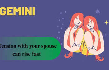 Gemini Horoscope Today, April 24, 2026: Tension with your spouse can rise fast