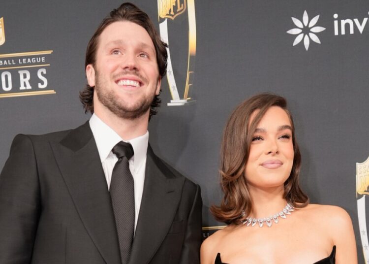 Hailee Steinfeld and Bills quarterback Josh Allen have welcomed a baby girl