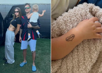 Hailey Bieber Brings Son Jack Blues to Watch Husband Justin at Coachella, Shares Adorable Snap of Toddler's 'Bieberchella' Tattoo