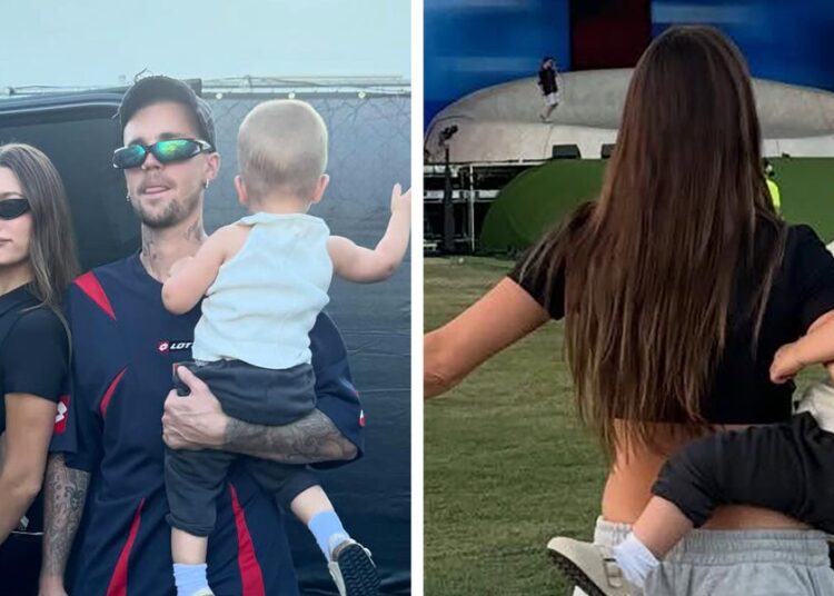 Hailey Bieber Posts Adorable Photos and Video of Jack Supporting Justin at Coachella 2026