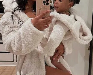 Halle Bailey and her son Halo.Credit: Halle Bailey/Instagram