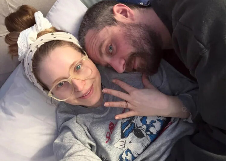 Jessie Cave and Alfie BrownCredit: Jessie Cave/Instagram